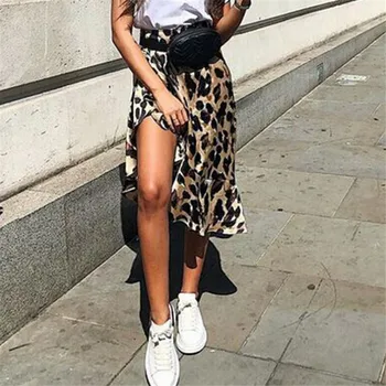 Womens Sexy Leopard Printed Skirt Irregular Fork Split Bandage Evening Party Ruffles Skirts 2019 Elegant Sexy Short Mini Skirts
Womens Sexy Leopard Printed Skirt Irregular Fork Split Bandage Evening Party Ruffles Skirts 2019 Elegant Sexy Short Mini Skirts