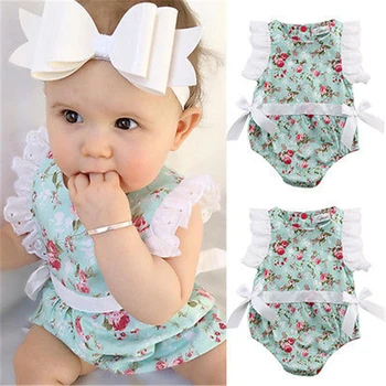 CANIS 2019 New Baby Bodysuits Kids Baby Girl Sumer Clothes Lace Floral Cotton Bodysuit Jumpsuit Outfits
CANIS 2019 New Baby Bodysuits Kids Baby Girl Sumer Clothes Lace Floral Cotton Bodysuit Jumpsuit Outfits