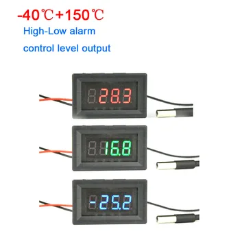 DYKB -40+150C Thermometer High-Low Alarm control digital LED temperature control level output for water Cooling, heating,
DYKB -40+150C Thermometer High-Low Alarm control digital LED temperature control level output for water Cooling, heating,