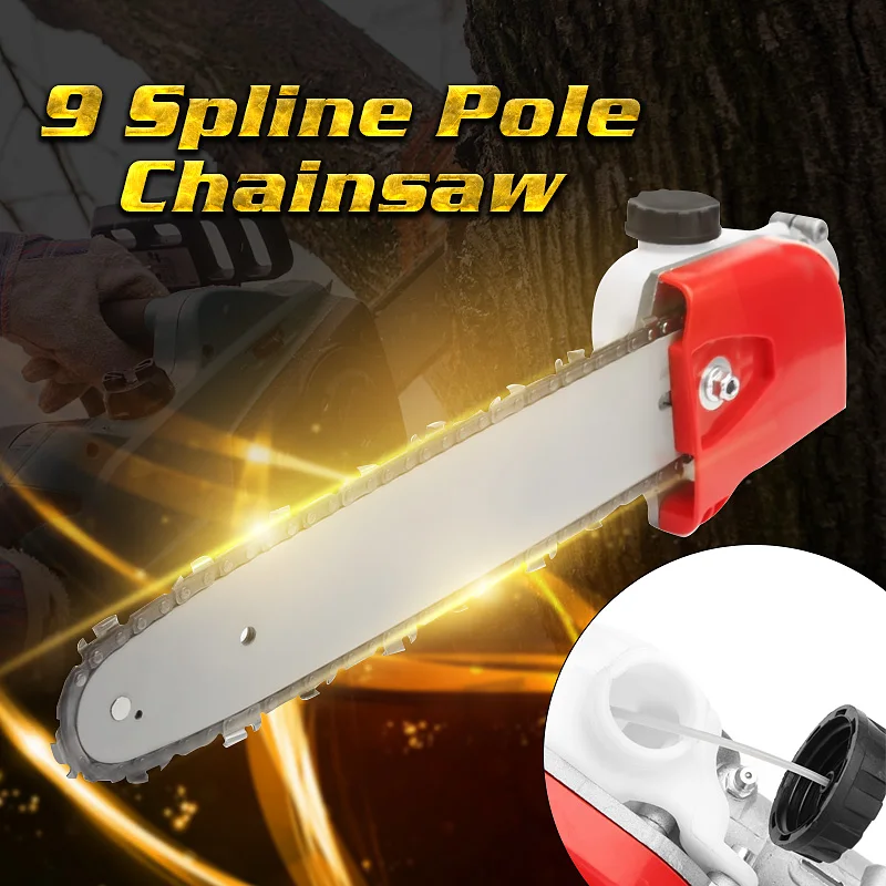 26mm Pole Chainsaw Bracket 7/9 Spline Gearbox Gear Head Tool Replacement Part Power Tool Accessories
26mm Pole Chainsaw Bracket 7/9 Spline Gearbox Gear Head Tool Replacement Part Power Tool Accessories