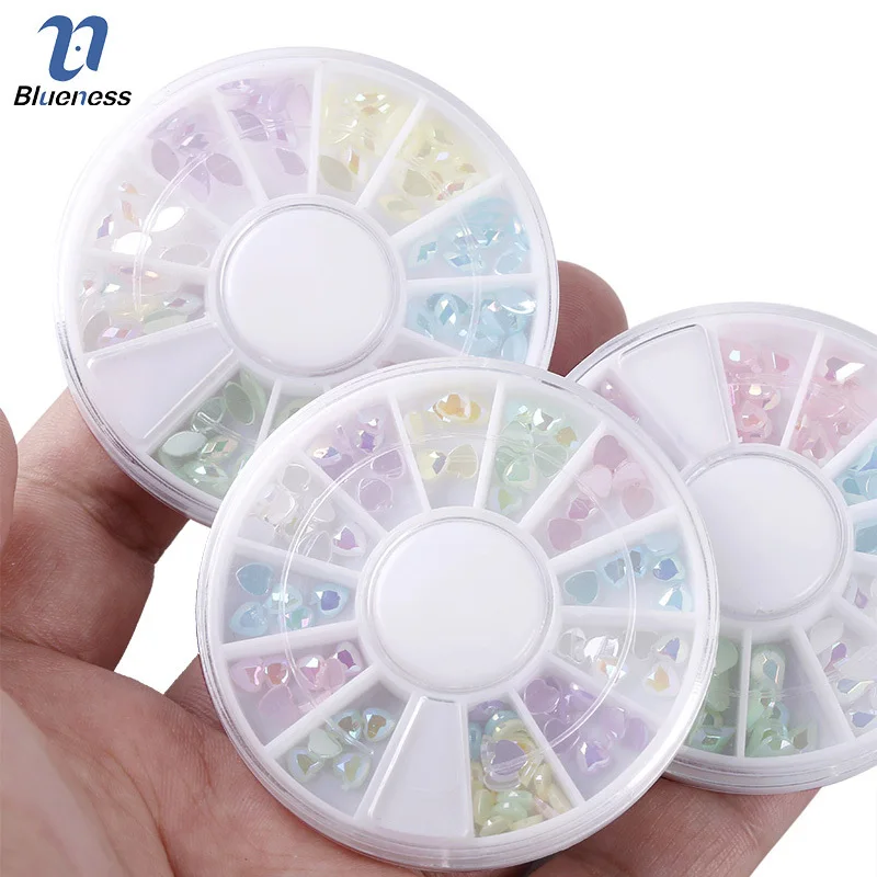 Blueness 1 Wheel Mixed 12 Candy Colors Nail Rhinestone DIY Manicure 3D Nail Decoration Studs Nail Art Stickers ZP322-324
Blueness 1 Wheel Mixed 12 Candy Colors Nail Rhinestone DIY Manicure 3D Nail Decoration Studs Nail Art Stickers ZP322-324