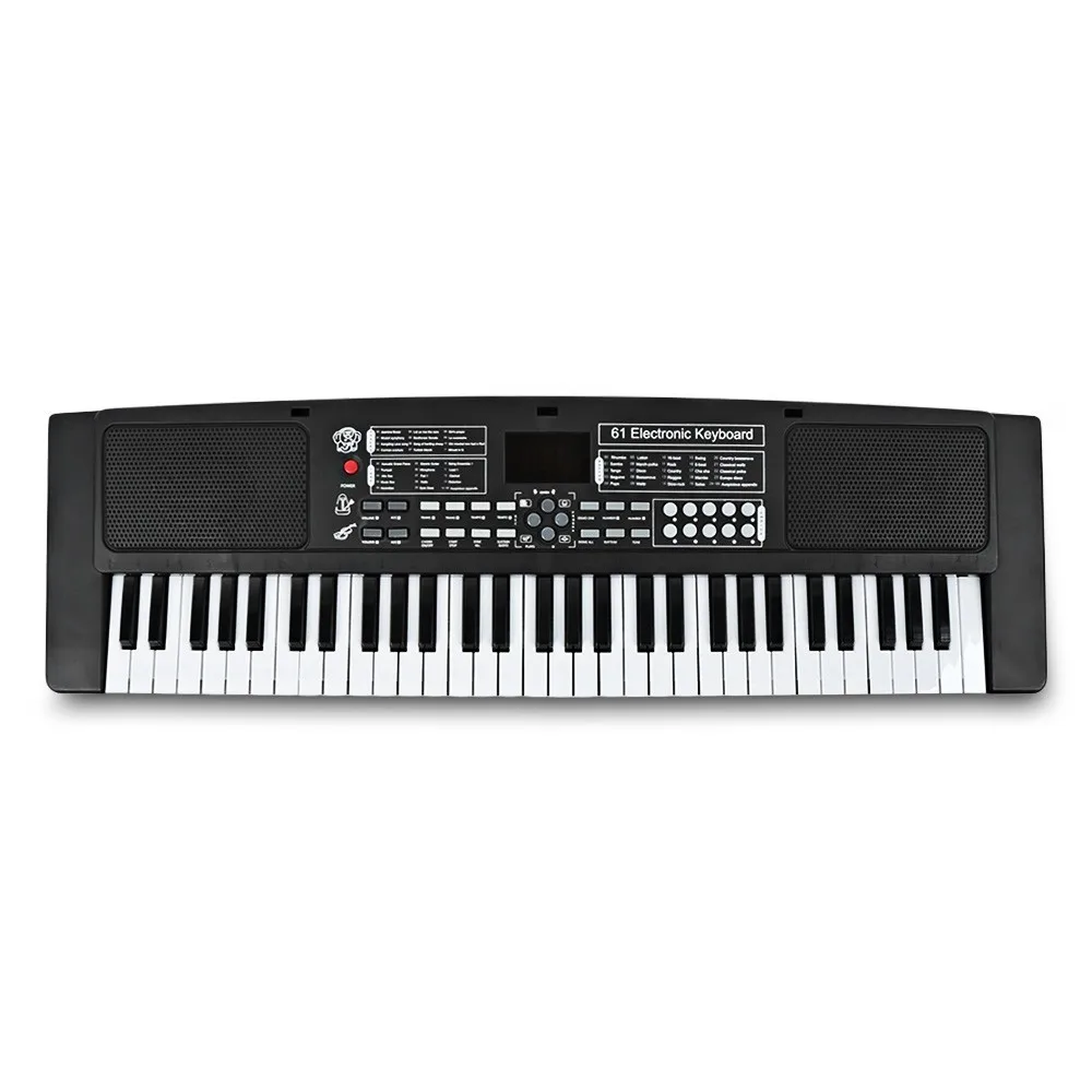 61 Keys Electronic Keyboard Piano Children Educational Toys With External MicrophoneOrgan Musical Instrument Kids Toy For Gift
61 Keys Electronic Keyboard Piano Children Educational Toys With External MicrophoneOrgan Musical Instrument Kids Toy For Gift