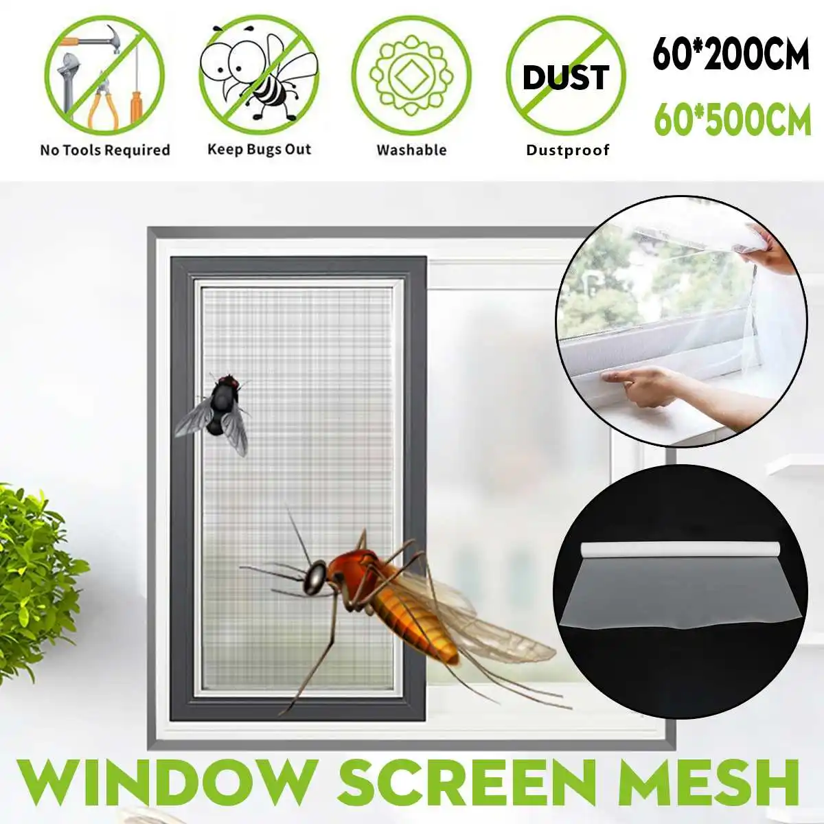 High Grade Dense Indoor Window Door Screen Mesh Anti PM2.5 Dust Insect Fly Fog Curtain Mosquito Net Curtain Gauze Screens Mesh
High Grade Dense Indoor Window Door Screen Mesh Anti PM2.5 Dust Insect Fly Fog Curtain Mosquito Net Curtain Gauze Screens Mesh