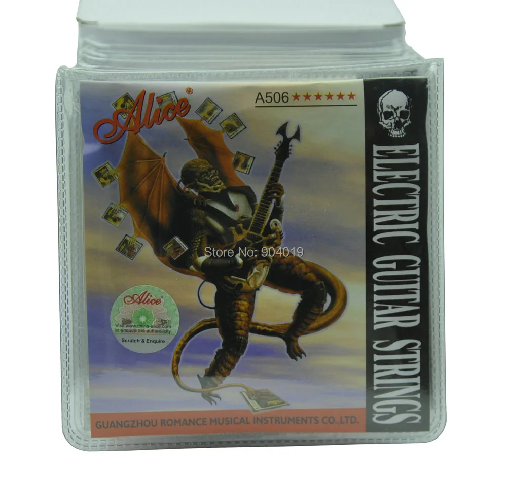20Sets Alice Electric Guitar Strings Nickle Plated Wound 6 Strings Set A506L 010
20Sets Alice Electric Guitar Strings Nickle Plated Wound 6 Strings Set A506L 010