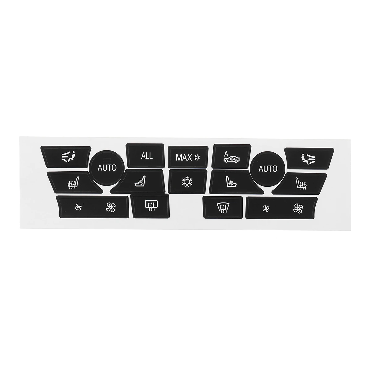 1x Car Sticker AC Replacement Dash Climate Control Button Sticker Panel Button Repair Decal Kit For BMW 7Series Button Repair
1x Car Sticker AC Replacement Dash Climate Control Button Sticker Panel Button Repair Decal Kit For BMW 7Series Button Repair