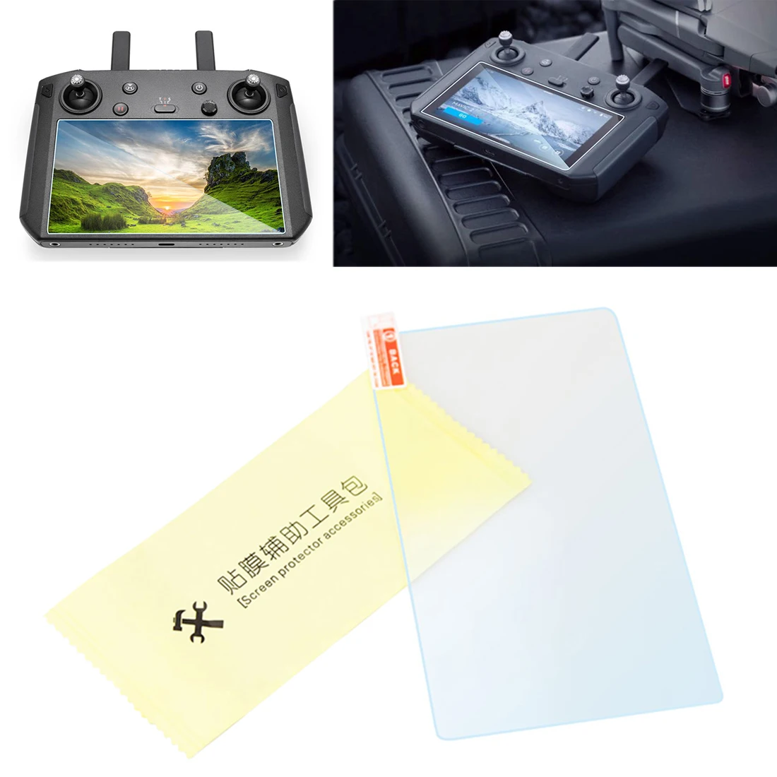 Remote Control Screen Tempered Glass 9H Film Protector Film for DJI Smart Controller for DJI MAVIC 2 Zoom / Mavic 2 Pro
Remote Control Screen Tempered Glass 9H Film Protector Film for DJI Smart Controller for DJI MAVIC 2 Zoom / Mavic 2 Pro