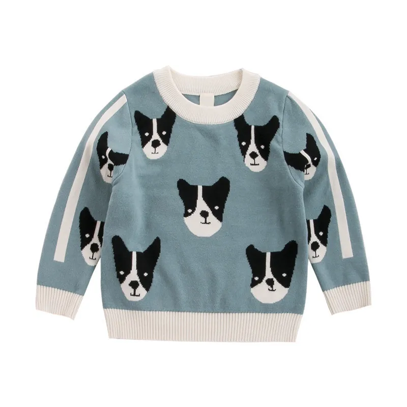 Girls Boys Sweaters 2019 Winter Unisex Cottons Long Sleeves Puppy Dejo Cartoon Sweaters Soft Warm Knitted Coats Baby Cardigan
Girls Boys Sweaters 2019 Winter Unisex Cottons Long Sleeves Puppy Dejo Cartoon Sweaters Soft Warm Knitted Coats Baby Cardigan
