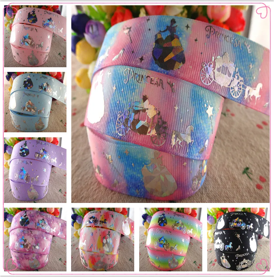 18061002, 1" 25mm 5 yards glitter laser silver princess printed grosgrain ribbons gift packaging DIY handmade materials
18061002, 1" 25mm 5 yards glitter laser silver princess printed grosgrain ribbons gift packaging DIY handmade materials