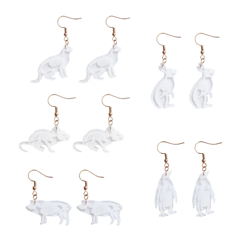 1Pair Hot Sale Transparent Animal Cat Pig Bird Acrylic Mouse Girls New Creative Rabbit Penguin Skeleton Wedding Drop Earrings
1Pair Hot Sale Transparent Animal Cat Pig Bird Acrylic Mouse Girls New Creative Rabbit Penguin Skeleton Wedding Drop Earrings