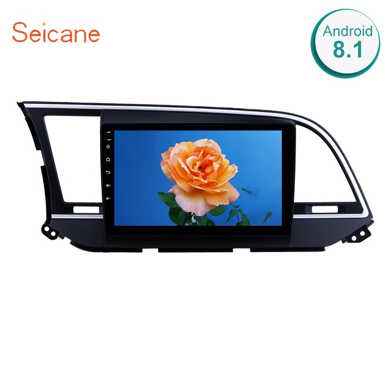Seicane Car Radio For 2016 Hyundai Elantra 10.1 inch HD Touchscreen Android 8.1 GPS Navigation Head unit Support Bluetooth Wifi
Seicane Car Radio For 2016 Hyundai Elantra 10.1 inch HD Touchscreen Android 8.1 GPS Navigation Head unit Support Bluetooth Wifi