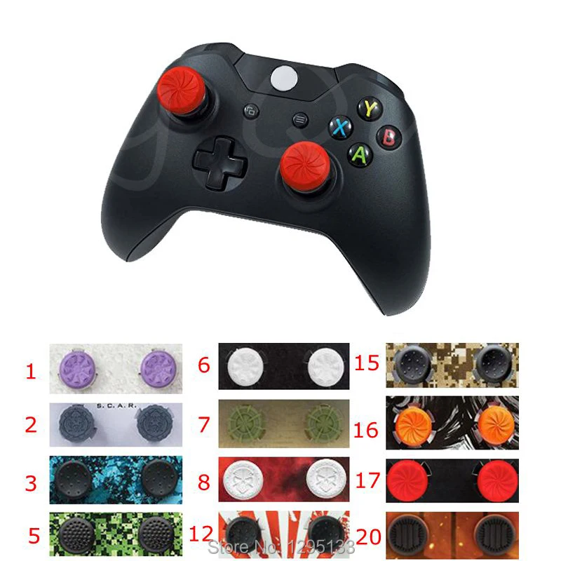 New for XBOX ONE Thumb Stick Controller 3D Analog Extended Thumbsticks Caps Joystick Grips CQC FPS Extenders(2pcs=1pair)
New for XBOX ONE Thumb Stick Controller 3D Analog Extended Thumbsticks Caps Joystick Grips CQC FPS Extenders(2pcs=1pair)