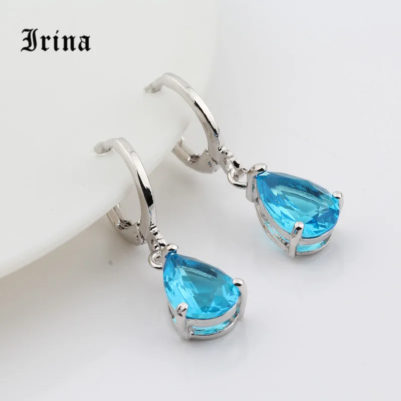 Irina New Summer Style Royal 8 Color Cubic Zircona Dangle Earrings For Woman Charm aretes Pierced on earrings jewelry
Irina New Summer Style Royal 8 Color Cubic Zircona Dangle Earrings For Woman Charm aretes Pierced on earrings jewelry