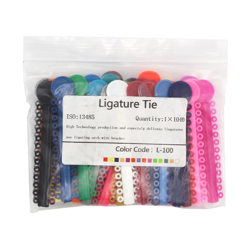 40Pcs/Pack Dental Elastomeric Ligature Ties Orthodontics Elastic Rubber Bands Teeth Care Health Teeth Tools Bright Color
40Pcs/Pack Dental Elastomeric Ligature Ties Orthodontics Elastic Rubber Bands Teeth Care Health Teeth Tools Bright Color