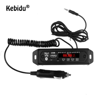 Kebidu Car Radio 12V Wireless Bluetooth MP3 Player Decoder Board Support FM TF USB AUX Audio Car Kit Module With Power Cable
Kebidu Car Radio 12V Wireless Bluetooth MP3 Player Decoder Board Support FM TF USB AUX Audio Car Kit Module With Power Cable