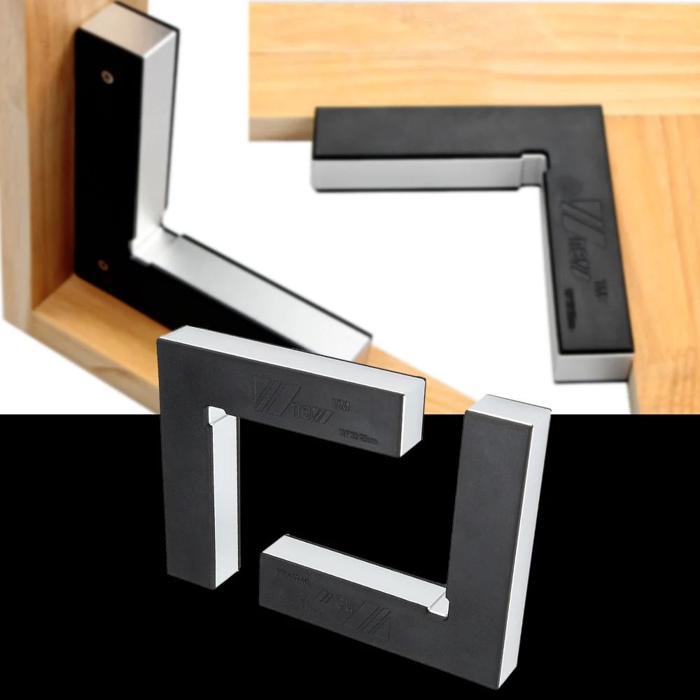 2pcs 90 Degree Right Angle Clamps Aluminum Alloy Practical Woodworking Tool for Picture Frames Shelf Cabinets | Обустройство дома