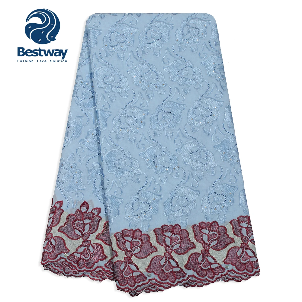 Bestway Latest African Lace Fabric High Quality Nigerian Rhinestones White Lace Swiss Voile In Switzerland Embroidered Laces
Bestway Latest African Lace Fabric High Quality Nigerian Rhinestones White Lace Swiss Voile In Switzerland Embroidered Laces
