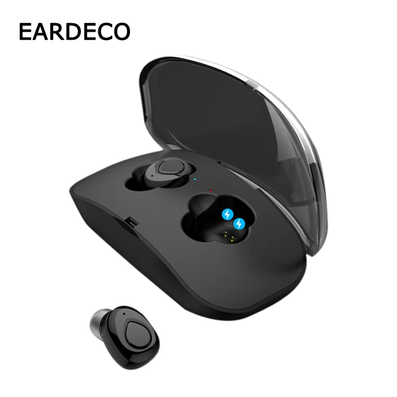 Беспроводные TWS наушники EARDECO Capsule Bluetooth с глубокими басами Спортивная