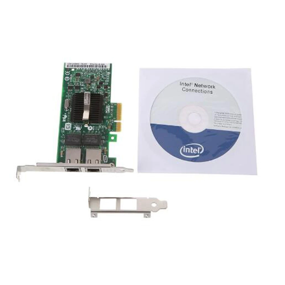 10/100/1000M PCI-E PCI Express to Gigabit Card Dual Port Ethernet Network Adapter NIC EXPI9402PT Controller Intel 82571
10/100/1000M PCI-E PCI Express to Gigabit Card Dual Port Ethernet Network Adapter NIC EXPI9402PT Controller Intel 82571
