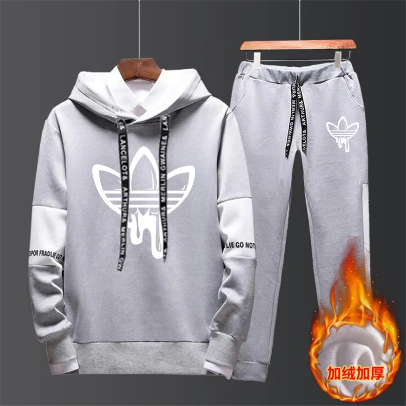 New 2019 Brand Tracksuit Fashion Men/Women Sportswear Two Piece Sets All Cotton Fleece Thick hoodie+Pants Sporting Suit
New 2019 Brand Tracksuit Fashion Men/Women Sportswear Two Piece Sets All Cotton Fleece Thick hoodie+Pants Sporting Suit