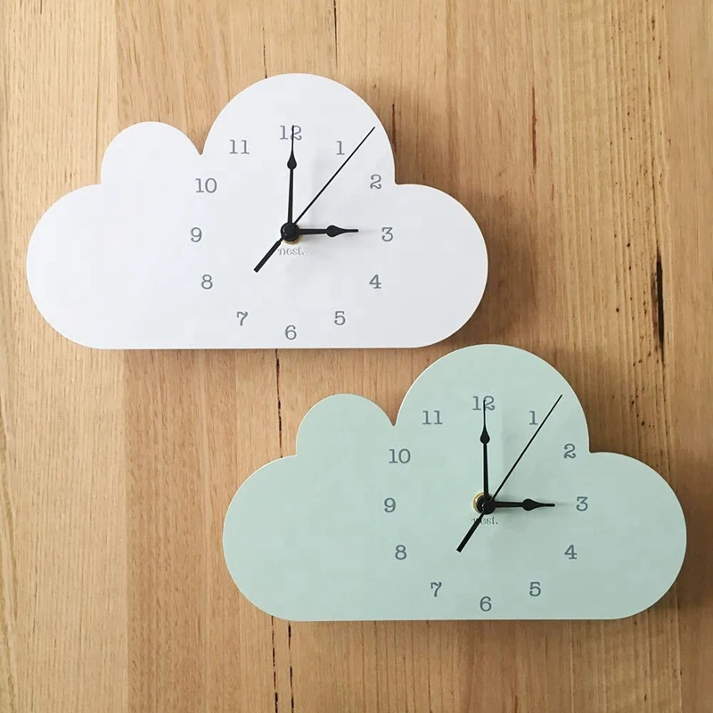 Nordic Wood Cloud Raindrop Shaped Clock Children'S Room Decoration Baby Cute Wall Sticker Wall Clock Basswood
Nordic Wood Cloud Raindrop Shaped Clock Children'S Room Decoration Baby Cute Wall Sticker Wall Clock Basswood