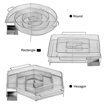Stainless Steel Cold Smoke Generator Cold Smoking Box Grill Mesh Smoker Wood Chips Burning Tool BBQ Meat Salmon Smoked Accessory
Stainless Steel Cold Smoke Generator Cold Smoking Box Grill Mesh Smoker Wood Chips Burning Tool BBQ Meat Salmon Smoked Accessory