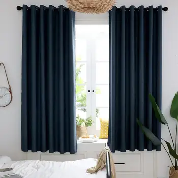 Lightproof Curtain For Bed Room Solid 2pcs/ Set Durable Mildew-proof Lightproof Curtain Living Room Easy Install
Lightproof Curtain For Bed Room Solid 2pcs/ Set Durable Mildew-proof Lightproof Curtain Living Room Easy Install