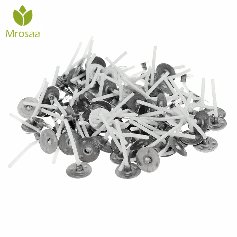 Mrosaa 100Pcs Candles Mold Wick Tabs Eco-Friendly Candle Sustainer Making pure cotton Smokeless Wicks Candle accessories
Mrosaa 100Pcs Candles Mold Wick Tabs Eco-Friendly Candle Sustainer Making pure cotton Smokeless Wicks Candle accessories
