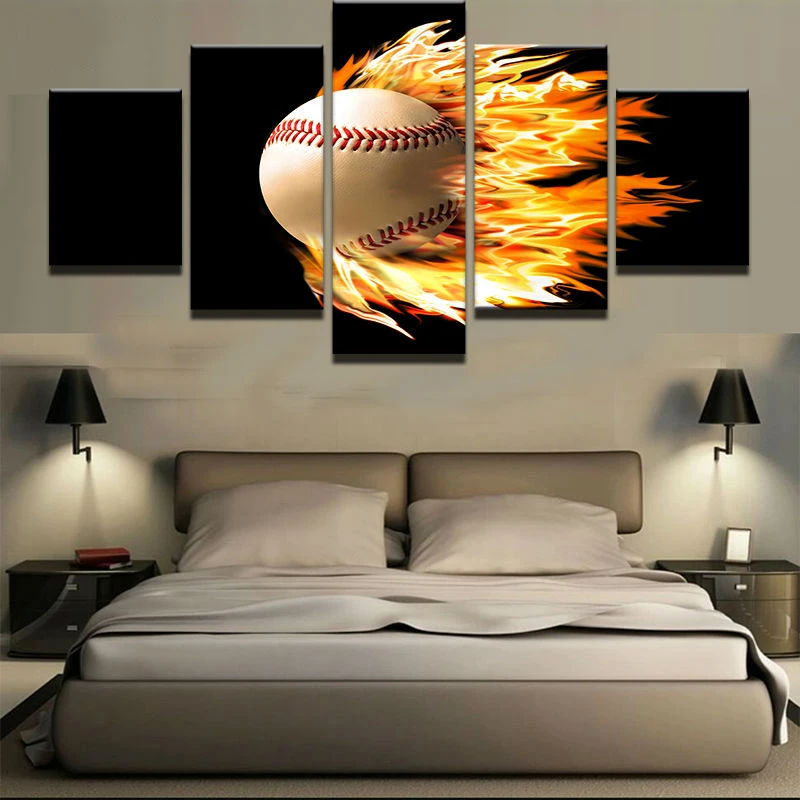 Canvas Paintings Home Decorative Framework Prints 5 Pieces Flame Tennis Ball Modular Pictures Posters Living Room Wall Art
Canvas Paintings Home Decorative Framework Prints 5 Pieces Flame Tennis Ball Modular Pictures Posters Living Room Wall Art