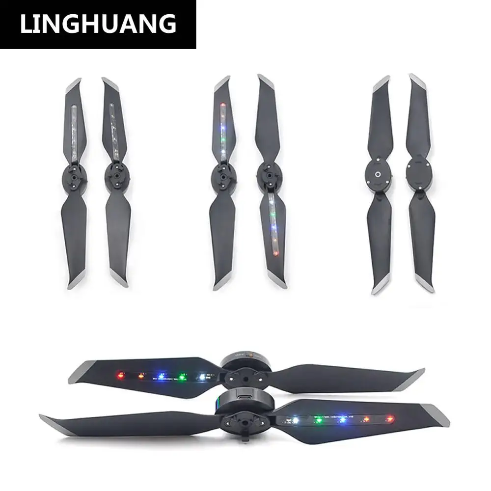 2018 DJI MAVIC2 LED Glowing Flash Paddle RC Quadcopter Charging Noise Reduction Propeller Accessories For Mavic 2 Pro/Zoom Drone
2018 DJI MAVIC2 LED Glowing Flash Paddle RC Quadcopter Charging Noise Reduction Propeller Accessories For Mavic 2 Pro/Zoom Drone