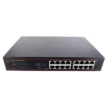 (US Plug)Gigabit Ethernet Network Switch 10/100/1000Mbps 16-Port Half Or Full Duplex Gigabit Network Switch
(US Plug)Gigabit Ethernet Network Switch 10/100/1000Mbps 16-Port Half Or Full Duplex Gigabit Network Switch