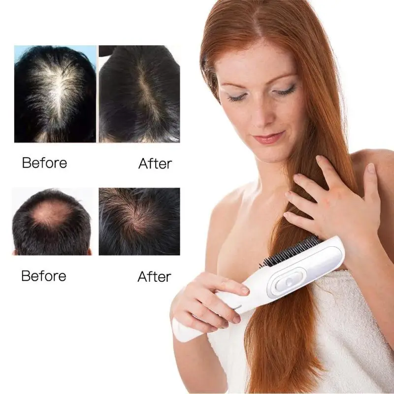 Laser Treatment Comb Stop Hair Loss Promotes The Of New Hair Growth