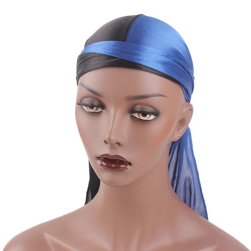 Unisex Men Women Satin Breathable Bandana Hat Silky Durag Do Doo Du Rag Long Tail Headwrap Two Color Patchwork
Unisex Men Women Satin Breathable Bandana Hat Silky Durag Do Doo Du Rag Long Tail Headwrap Two Color Patchwork