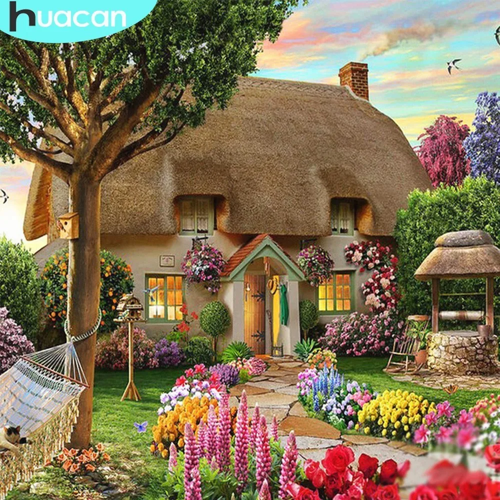 HUACAN Full Square/Round Drill Diamond Painting Scenery Diamond Embroidery 5D DIY Mosaic Paint With Diamonds Home Decoration
HUACAN Full Square/Round Drill Diamond Painting Scenery Diamond Embroidery 5D DIY Mosaic Paint With Diamonds Home Decoration