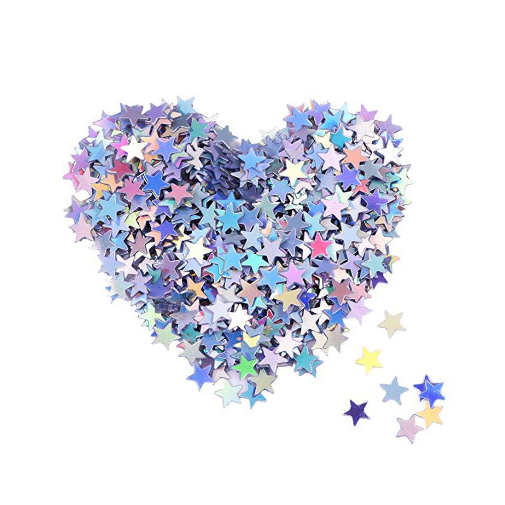 1000pcs Iridescent Sparkle Star Glitter Confetti 6MM Gold For New Year Confetti Party Table Scatter Christmas Decor DIY Supplie
1000pcs Iridescent Sparkle Star Glitter Confetti 6MM Gold For New Year Confetti Party Table Scatter Christmas Decor DIY Supplie