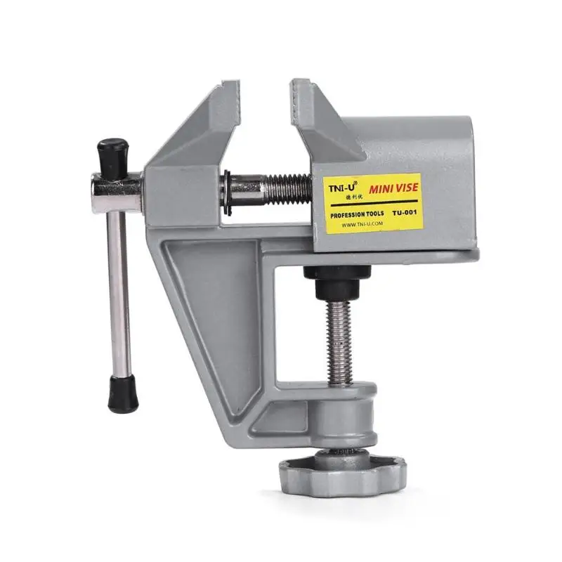 Universal Mini Bench Vise Table Aluminium Alloy DIY Craft 40mm Bench Clamp Suit for workbench thickness under 28mm
Universal Mini Bench Vise Table Aluminium Alloy DIY Craft 40mm Bench Clamp Suit for workbench thickness under 28mm