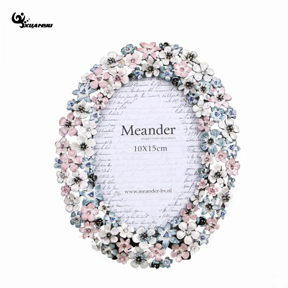 Fashion Oval Flower Photo Frames Photo Holder for Bride Wedding Photo Decorated Desktop Frame
Fashion Oval Flower Photo Frames Photo Holder for Bride Wedding Photo Decorated Desktop Frame