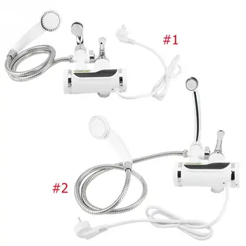 Hot EU Plug 220V Instant Hot and Cold Water Dispenser Heater Heating Faucet Temperature Display Shower head For Home Winter
Hot EU Plug 220V Instant Hot and Cold Water Dispenser Heater Heating Faucet Temperature Display Shower head For Home Winter