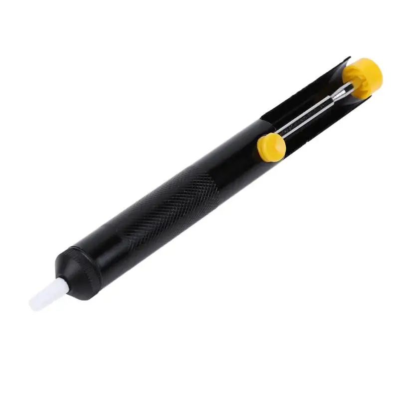 35cm-Hg Portable Aluminum Alloy Suction Tin Desoldering Pump Welding Tools Solder Sucker Desoldering Pump Pen Hand Suction Tools
35cm-Hg Portable Aluminum Alloy Suction Tin Desoldering Pump Welding Tools Solder Sucker Desoldering Pump Pen Hand Suction Tools