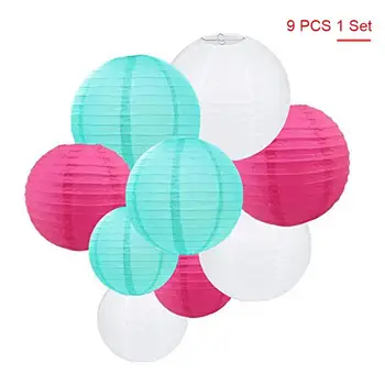 9PCS Paper Lanterns Wedding Ceremony Birthday Party Hanging Decoration Set 8in 10in 12in
9PCS Paper Lanterns Wedding Ceremony Birthday Party Hanging Decoration Set 8in 10in 12in