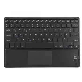German 78 Keys Bluetooth 3.0 Wireless Keyboard With Touchpad For Android/Windows/IOS keyboard cover bluetooth keyboard
German 78 Keys Bluetooth 3.0 Wireless Keyboard With Touchpad For Android/Windows/IOS keyboard cover bluetooth keyboard