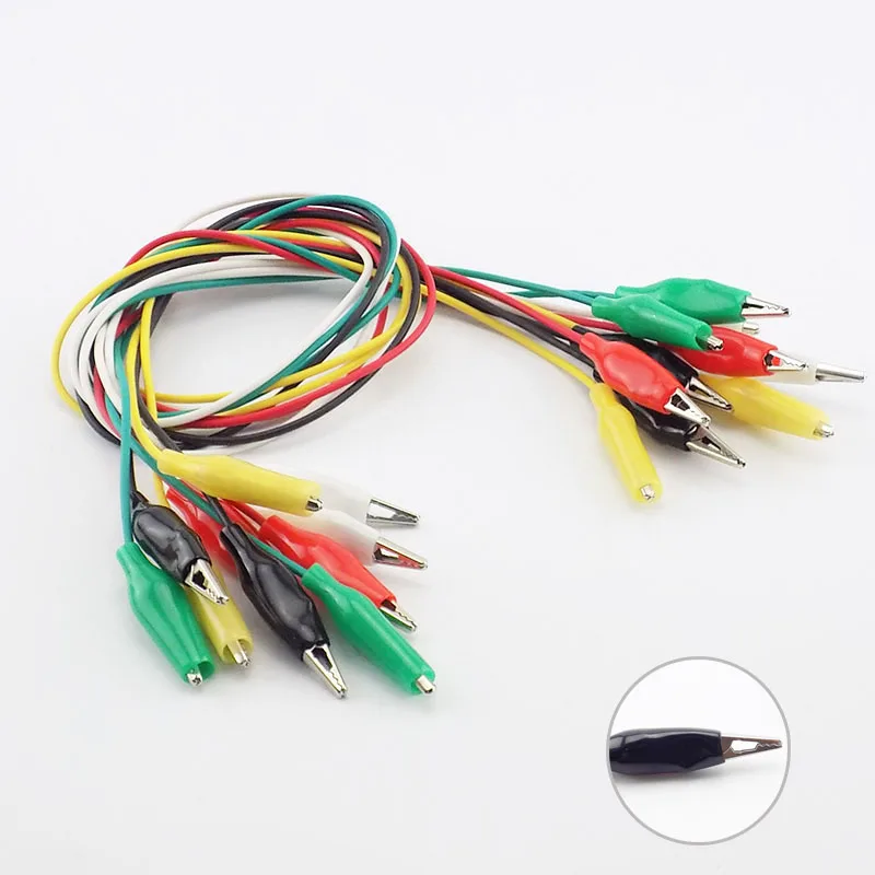 Roach Clip Alligator Clips Electrical 5 Colors Test Jumper Wire Alligator Double-ended Crocodile Clips Test Leads 1/5/10 Pcs
Roach Clip Alligator Clips Electrical 5 Colors Test Jumper Wire Alligator Double-ended Crocodile Clips Test Leads 1/5/10 Pcs