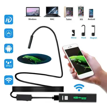 5M 8LED WiFi Borescope Endoscope Snake Inspection Camera for iPhone Android iOS r29
5M 8LED WiFi Borescope Endoscope Snake Inspection Camera for iPhone Android iOS r29
