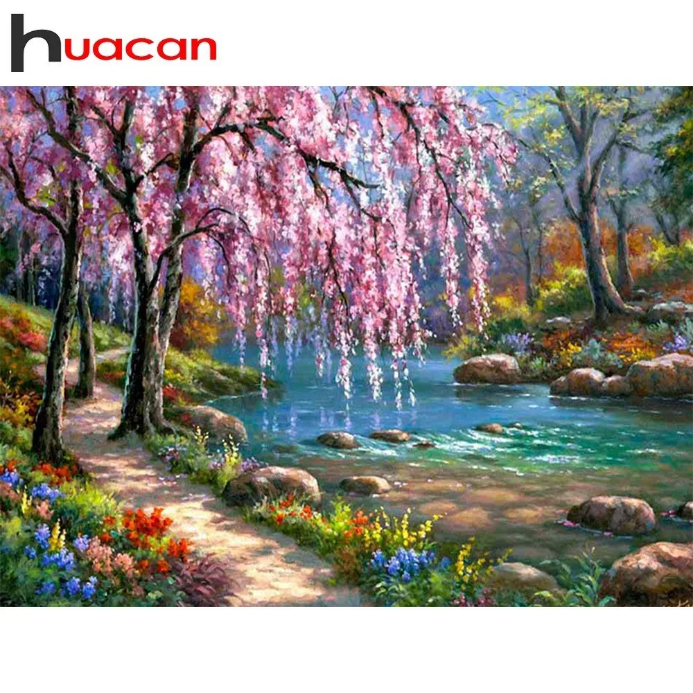 Huacan Diamond Painting Landscape Diy Full Diamond Embroidery Scenery Mosaic Picture Of Rhinestone Home Decor Beadwork Paintings
Huacan Diamond Painting Landscape Diy Full Diamond Embroidery Scenery Mosaic Picture Of Rhinestone Home Decor Beadwork Paintings