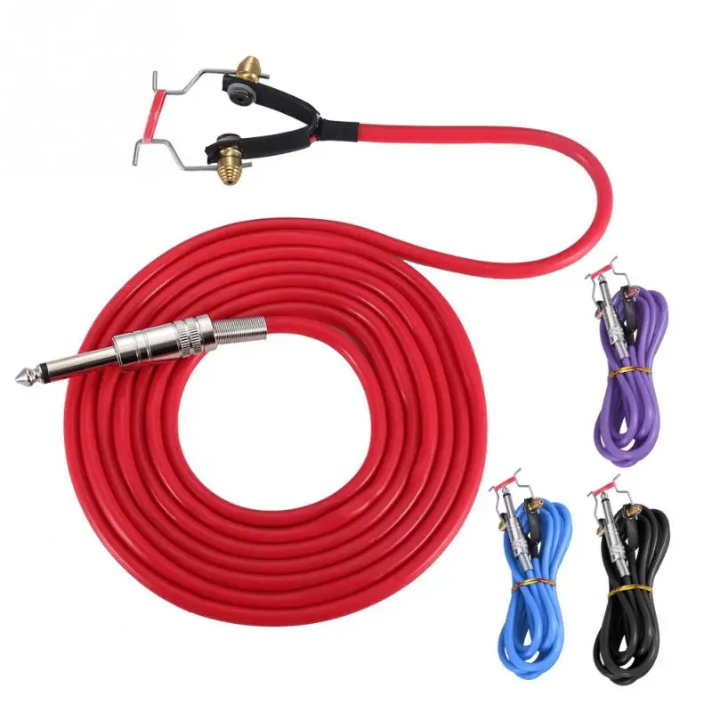 4 Colors Silicone Hook Line Clip Cord for Interface Tattoo Power Conversion kit Tattoo Power Supply Accessory Clip Cord
4 Colors Silicone Hook Line Clip Cord for Interface Tattoo Power Conversion kit Tattoo Power Supply Accessory Clip Cord