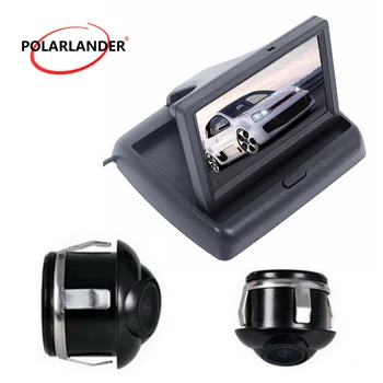 360 CCD Car parking Camera Reverse Backup 2 Video Input TFT car monitor Connect 4 Parking Sensor 4.3 inch
360 CCD Car parking Camera Reverse Backup 2 Video Input TFT car monitor Connect 4 Parking Sensor 4.3 inch