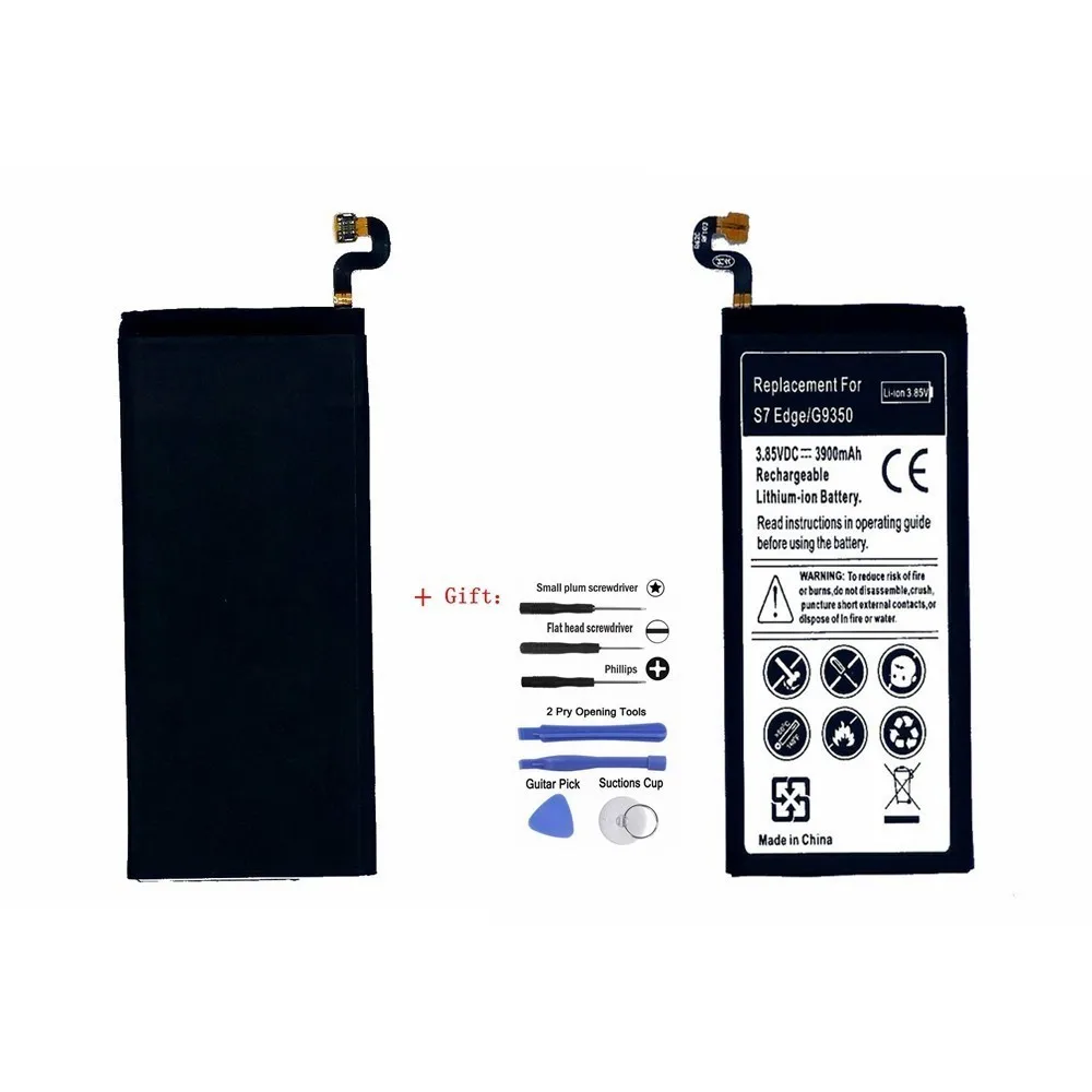 Suqy li-ion Battery EB-BG935ABE for Samsung Galaxy S7 Edge G9350 G935FD G935 Phone Replacement Bateria Accumulator batteries
Suqy li-ion Battery EB-BG935ABE for Samsung Galaxy S7 Edge G9350 G935FD G935 Phone Replacement Bateria Accumulator batteries