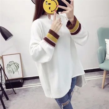 2018 Autunm Winter Fashion Women Sweaters Jumper Pullovers korean style Casual clothing Pull Femme Slim knitted Sweater
2018 Autunm Winter Fashion Women Sweaters Jumper Pullovers korean style Casual clothing Pull Femme Slim knitted Sweater