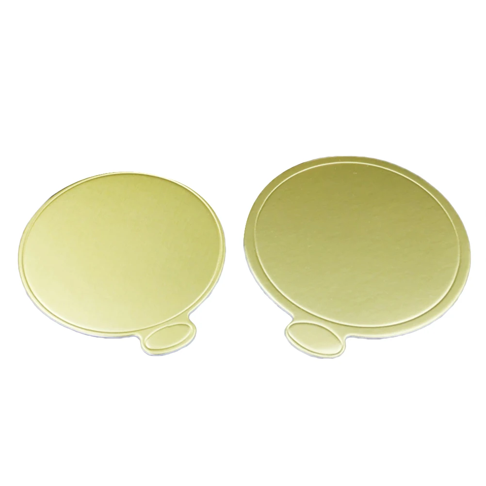 100 Pcs Mousse Cake Serving Base Disposable Round Golden Card Cardboard Cake Base Board Display for Shop
100 Pcs Mousse Cake Serving Base Disposable Round Golden Card Cardboard Cake Base Board Display for Shop