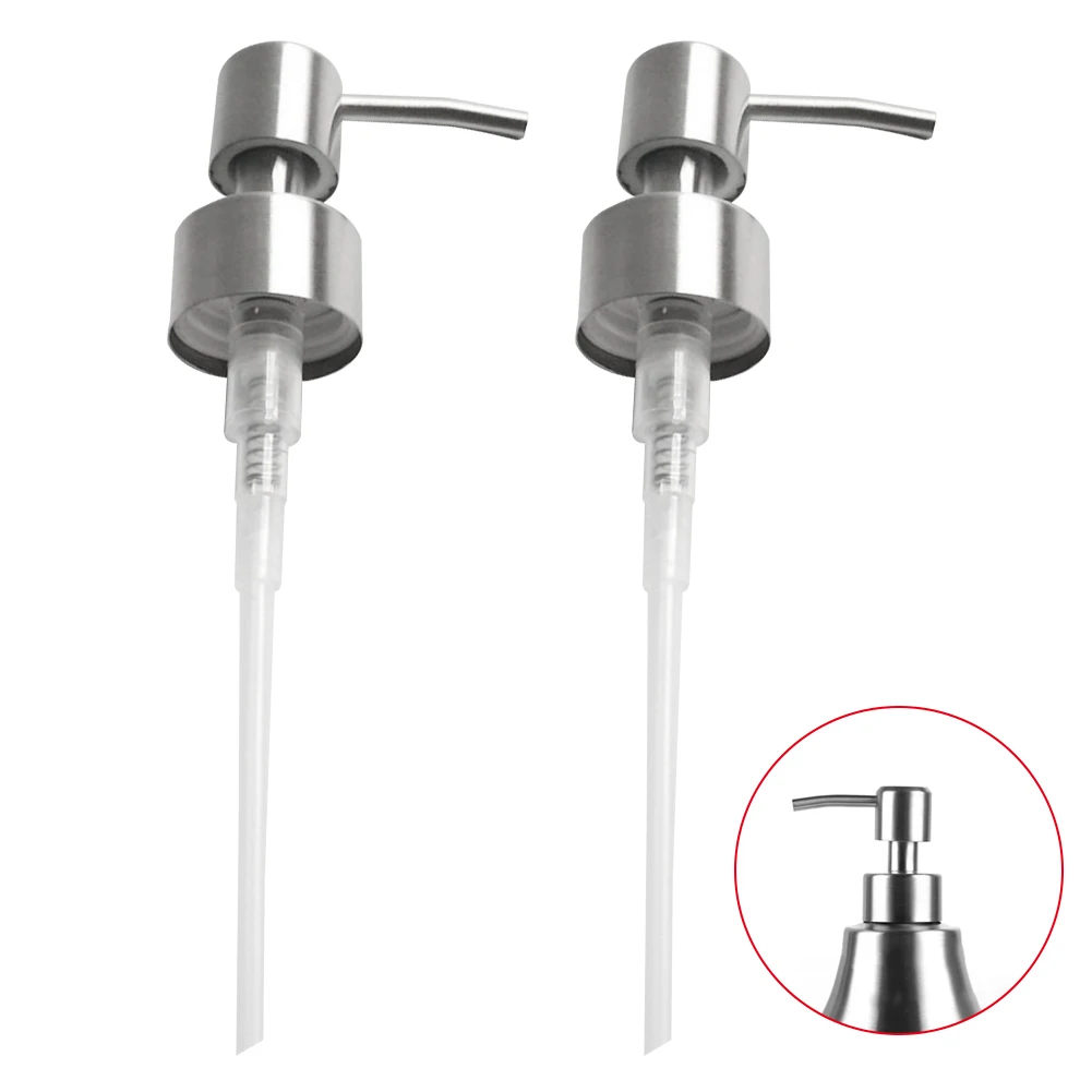 2PCS Liquid Soap Dispenser Soap Dispenser Pump Replacement Home Office Press Stainless Steel Modern Universal Tools
2PCS Liquid Soap Dispenser Soap Dispenser Pump Replacement Home Office Press Stainless Steel Modern Universal Tools