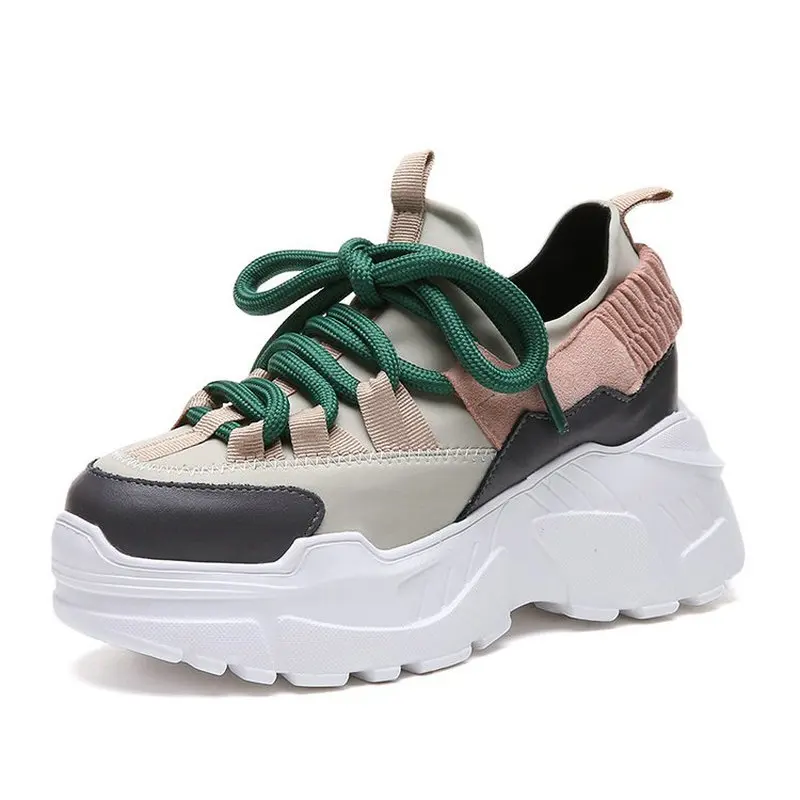 8 CM High Heel Women Platform Wedge Sneakers New 2019 Breathable Mesh Autumn Casual Shoes Height Increasing Woman Outdoor Shoes
8 CM High Heel Women Platform Wedge Sneakers New 2019 Breathable Mesh Autumn Casual Shoes Height Increasing Woman Outdoor Shoes